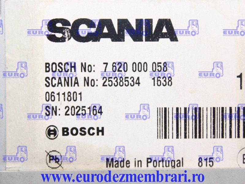 ELEMENT BORD UNITATE MULTIMEDIA SCANIA 2538534, 7620000058, 2026742, 2325235, 2538534, 2619691 - Dashboard for Truck: picture 2 ELEMENT BORD UNITATE MULTIMEDIA SCANIA 2538534, 7620000058, 2026742, 2325235, 2538534, 2619691 - Dashboard for Truck: picture 2