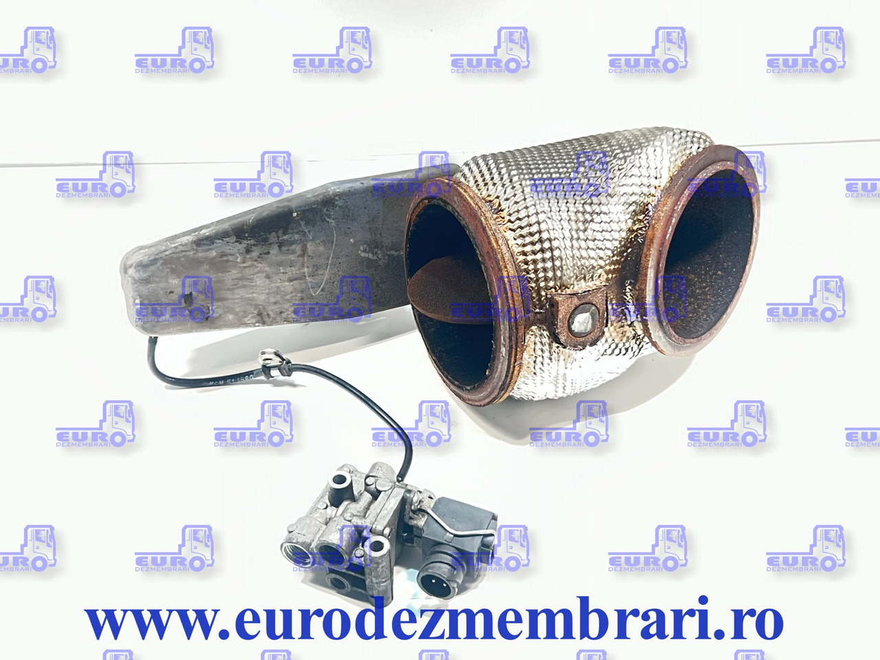 OBTURATOR GAZE + SUPAPA COMANDA CILINDRU OBTURATOR MAN D3876 51.15201.6313, 51.52160.0013 - Muffler/ Exhaust system for Truck: picture 3 OBTURATOR GAZE + SUPAPA COMANDA CILINDRU OBTURATOR MAN D3876 51.15201.6313, 51.52160.0013 - Muffler/ Exhaust system for Truck: picture 3