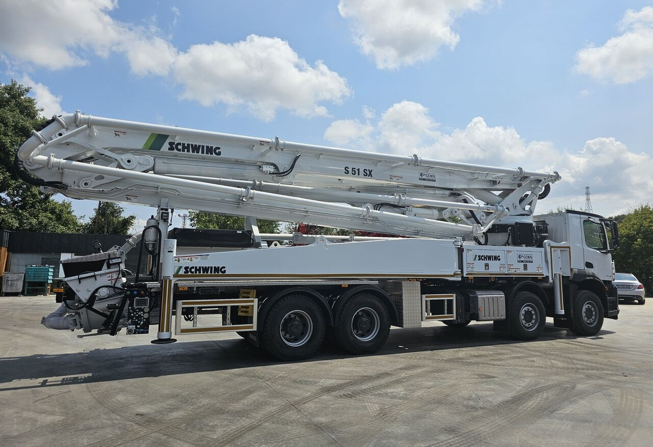 Mercedes-Benz Arocs 4443 - Concrete pump truck: picture 1 Mercedes-Benz Arocs 4443 - Concrete pump truck: picture 1