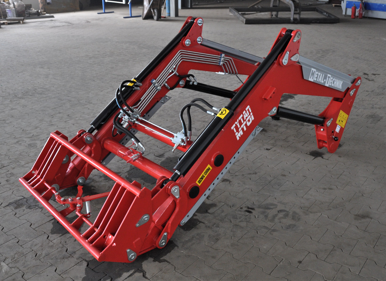 Metal - Technik Ładowacz czoŁowy / Frontlader / Front loader / Фронтальный погрузчик - Front loader for tractor: picture 1 Metal - Technik Ładowacz czoŁowy / Frontlader / Front loader / Фронтальный погрузчик - Front loader for tractor: picture 1