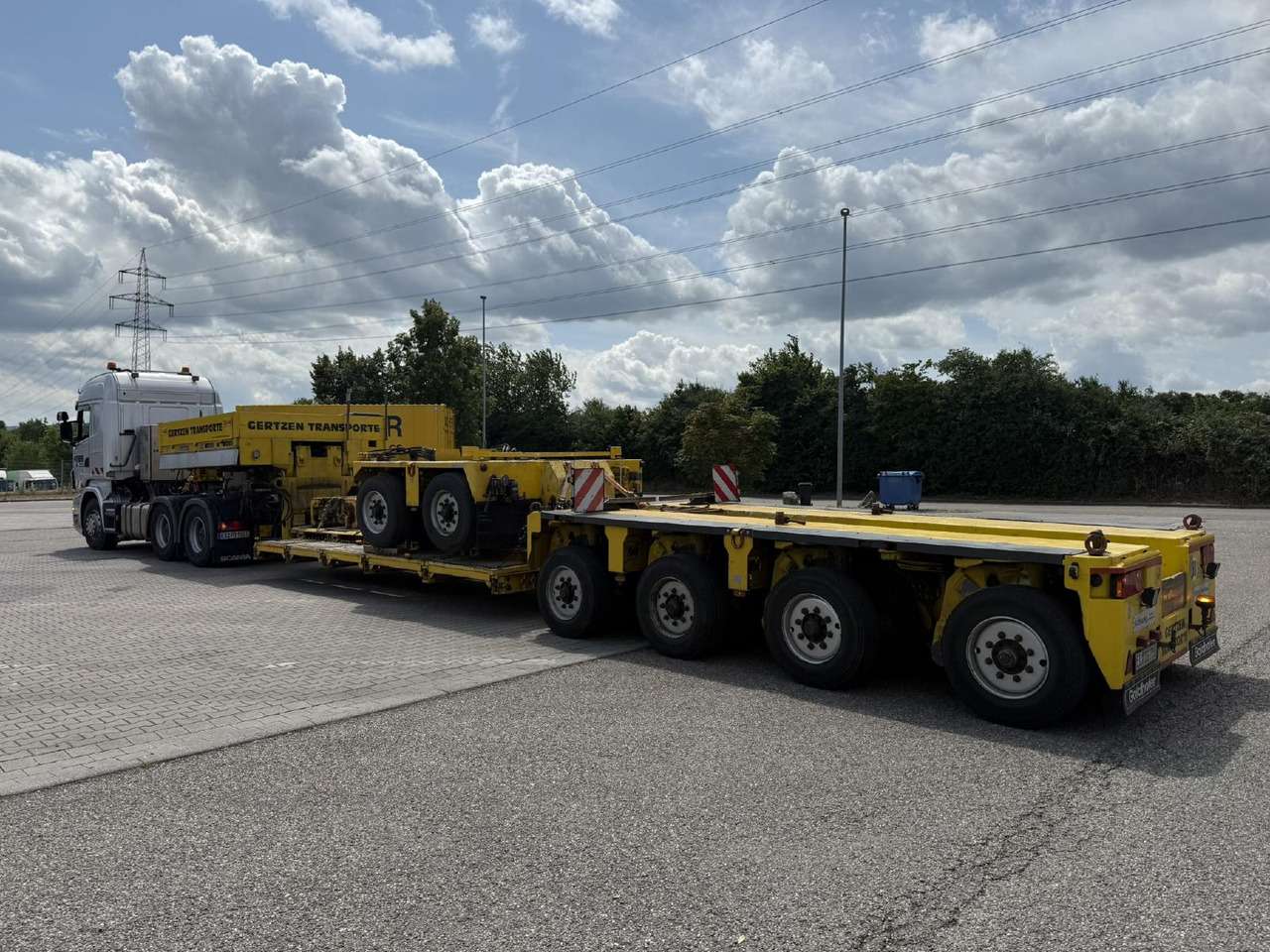 Goldhofer STHP-XLE 2+4 (6) | Baggerbrücke - Tiefbett - Low loader semi-trailer: picture 4 Goldhofer STHP-XLE 2+4 (6) | Baggerbrücke - Tiefbett - Low loader semi-trailer: picture 4