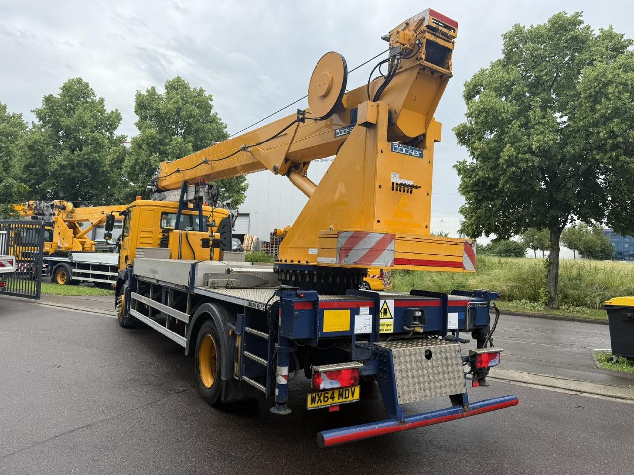MAN Böcker AK 44 / 4000 auf MAN TGM 18.290 | Personenkorb - Mobile crane: picture 5 MAN Böcker AK 44 / 4000 auf MAN TGM 18.290 | Personenkorb - Mobile crane: picture 5