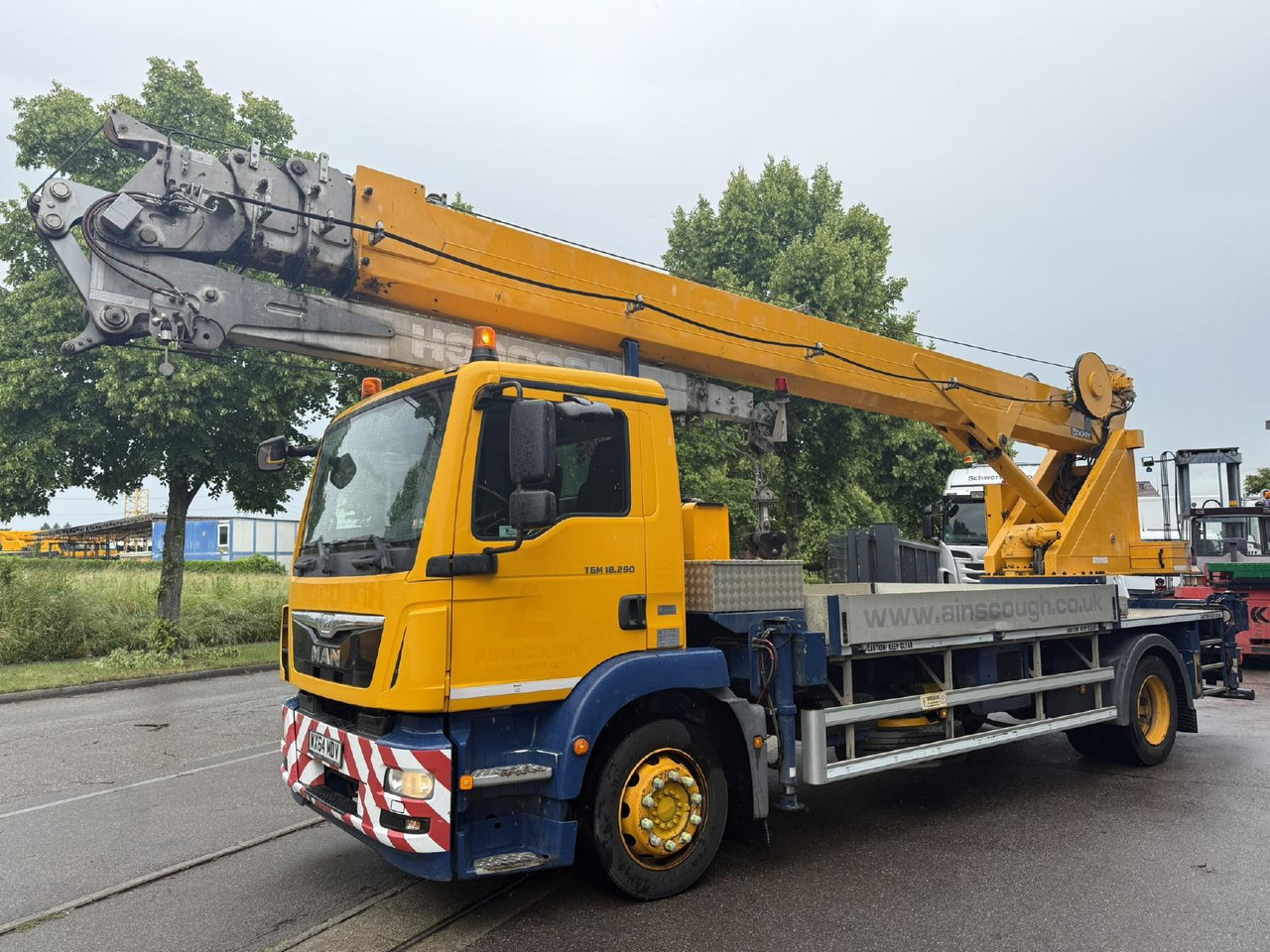 MAN Böcker AK 44 / 4000 auf MAN TGM 18.290 | Personenkorb - Mobile crane: picture 3 MAN Böcker AK 44 / 4000 auf MAN TGM 18.290 | Personenkorb - Mobile crane: picture 3