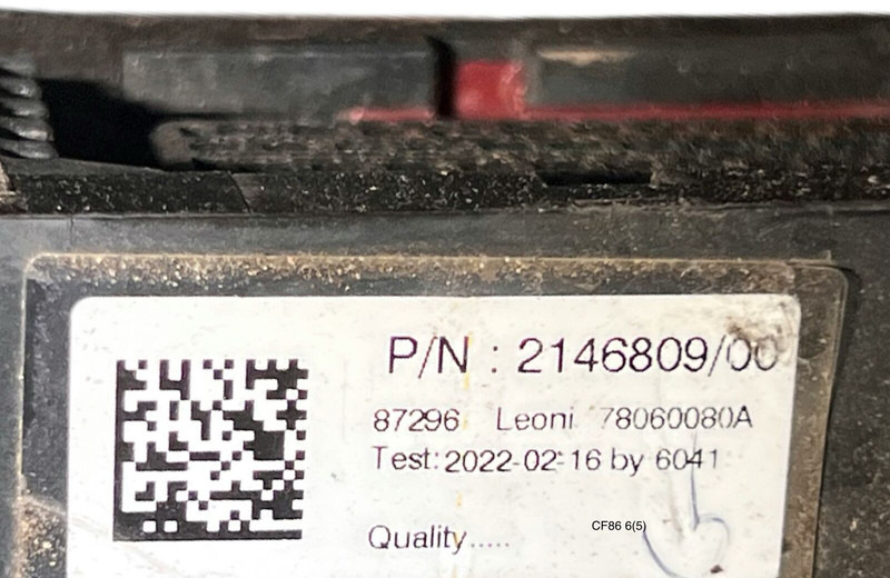 DAF  - Cables/ Wire harness: picture 2 DAF  - Cables/ Wire harness: picture 2