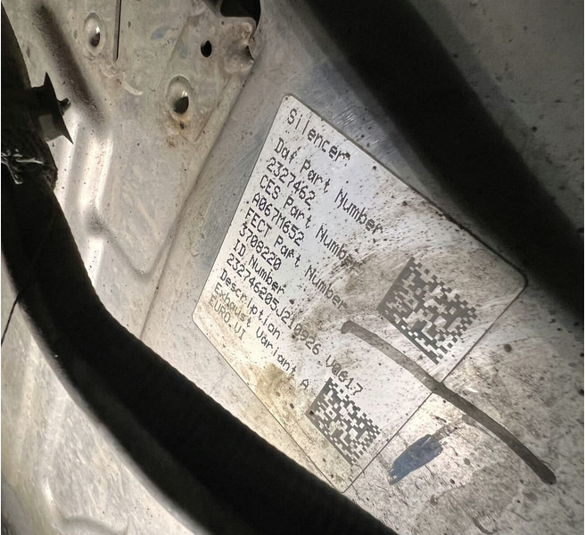 DAF XG - Catalytic converter: picture 5 DAF XG - Catalytic converter: picture 5