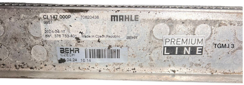 MAN CI 147 000P - Intercooler: picture 2 MAN CI 147 000P - Intercooler: picture 2