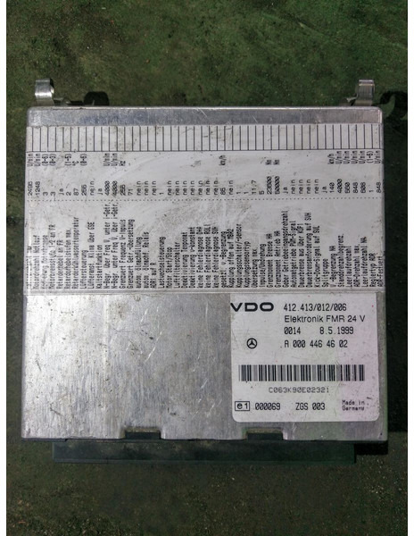 Mercedes-Benz VDO Elektronik FMR - ECU: picture 1 Mercedes-Benz VDO Elektronik FMR - ECU: picture 1