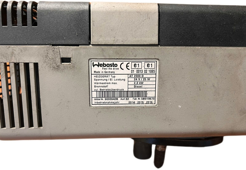 Webasto Air top 2000 - Heating/ Ventilation: picture 3 Webasto Air top 2000 - Heating/ Ventilation: picture 3