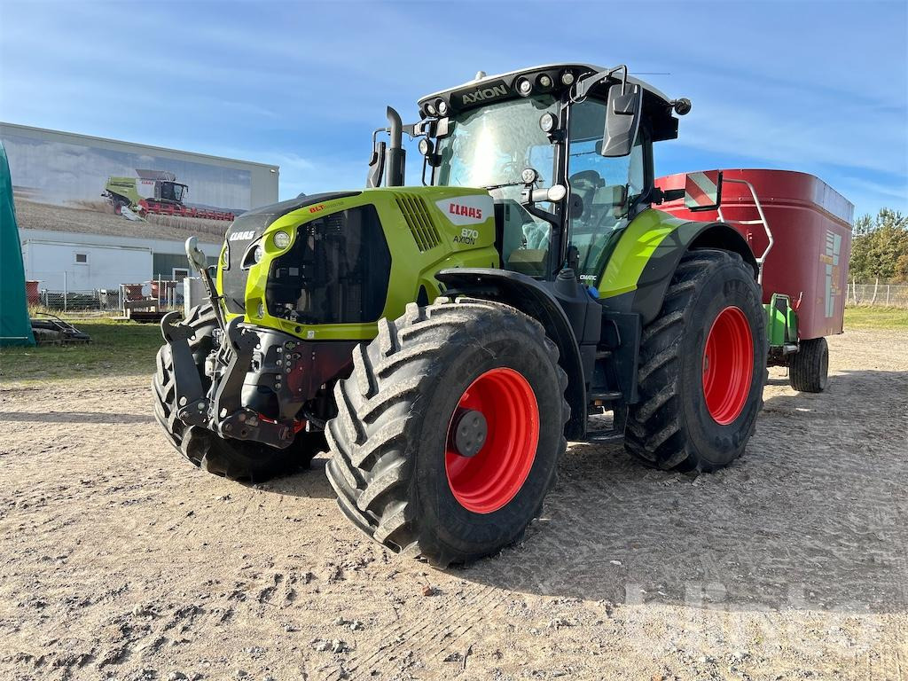 CLAAS Axion 870 (2021) - Farm tractor: picture 1 CLAAS Axion 870 (2021) - Farm tractor: picture 1