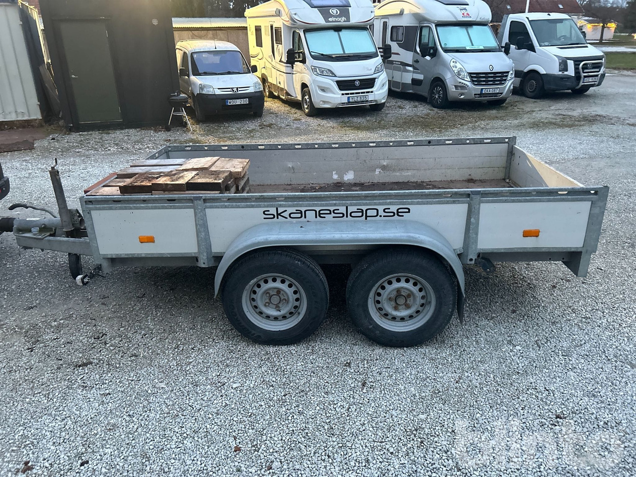 HAPERT / 2 AXLAT - Dropside/ Flatbed trailer: picture 2 HAPERT / 2 AXLAT - Dropside/ Flatbed trailer: picture 2