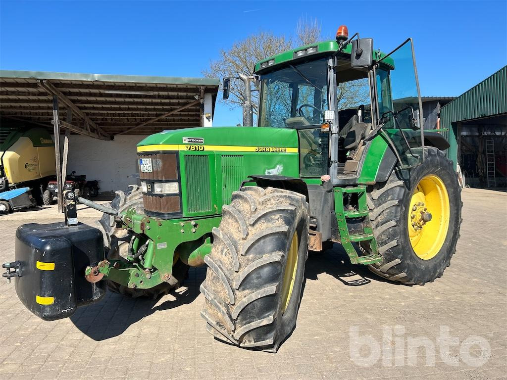 John Deere 7810 (US Modell, Bj. 1999) - Farm tractor: picture 1 John Deere 7810 (US Modell, Bj. 1999) - Farm tractor: picture 1