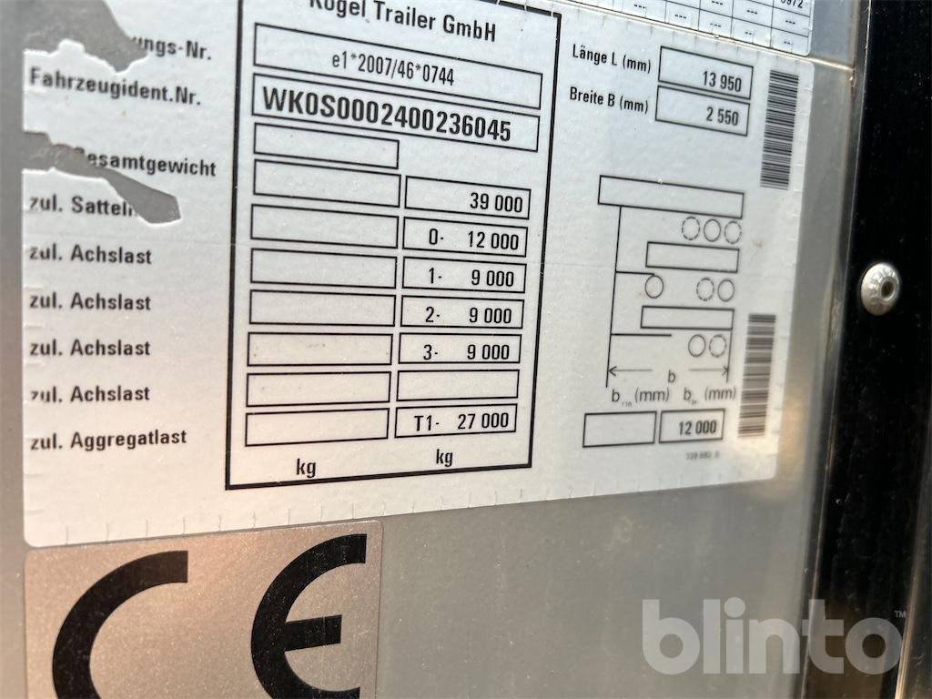 Kögel SN/24 Megaliner (2019) - Curtainsider semi-trailer: picture 5 Kögel SN/24 Megaliner (2019) - Curtainsider semi-trailer: picture 5