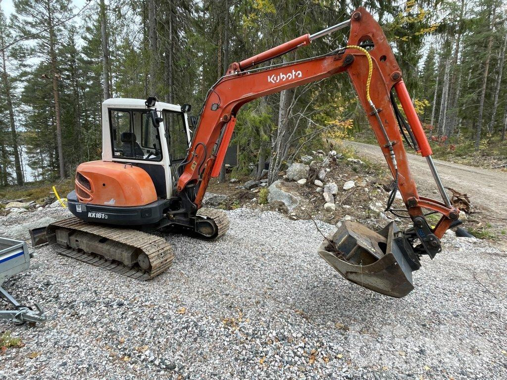 Kubota KX 161,3 - Crawler excavator: picture 1 Kubota KX 161,3 - Crawler excavator: picture 1