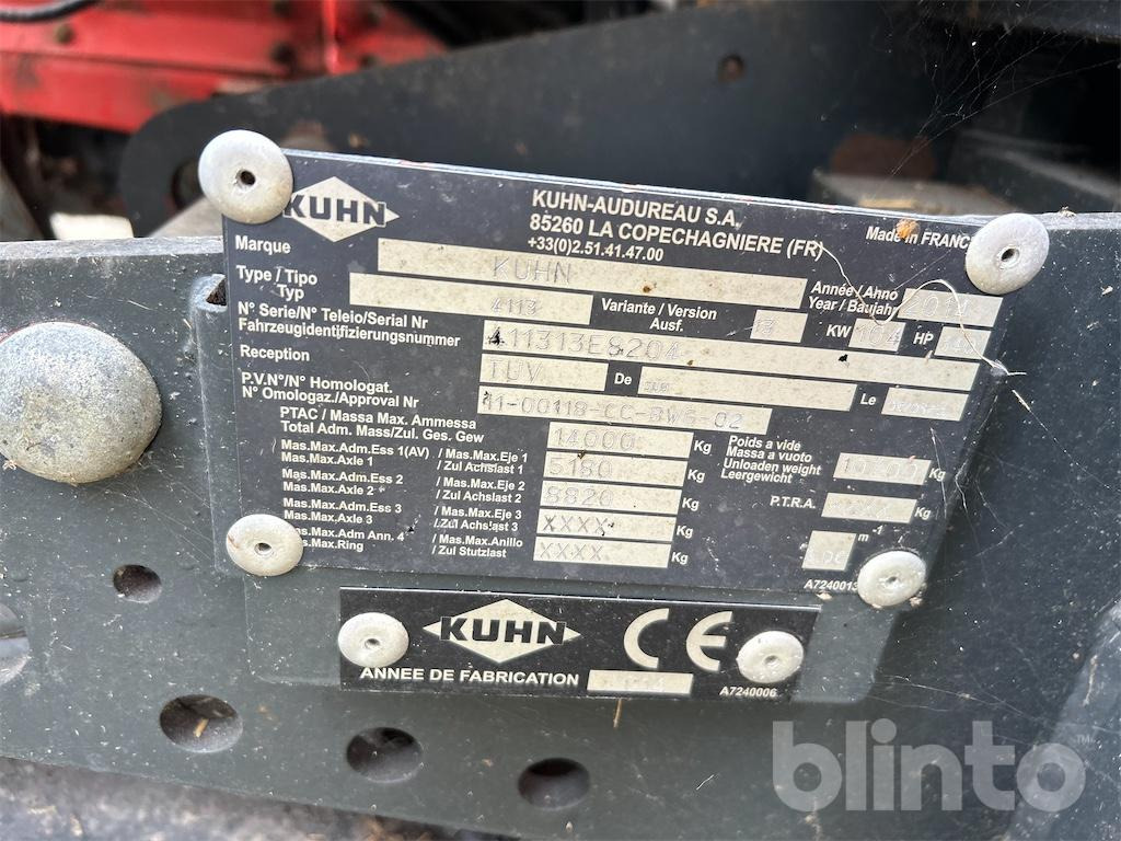 Kuhn SP 14 - Forage mixer wagon: picture 5 Kuhn SP 14 - Forage mixer wagon: picture 5