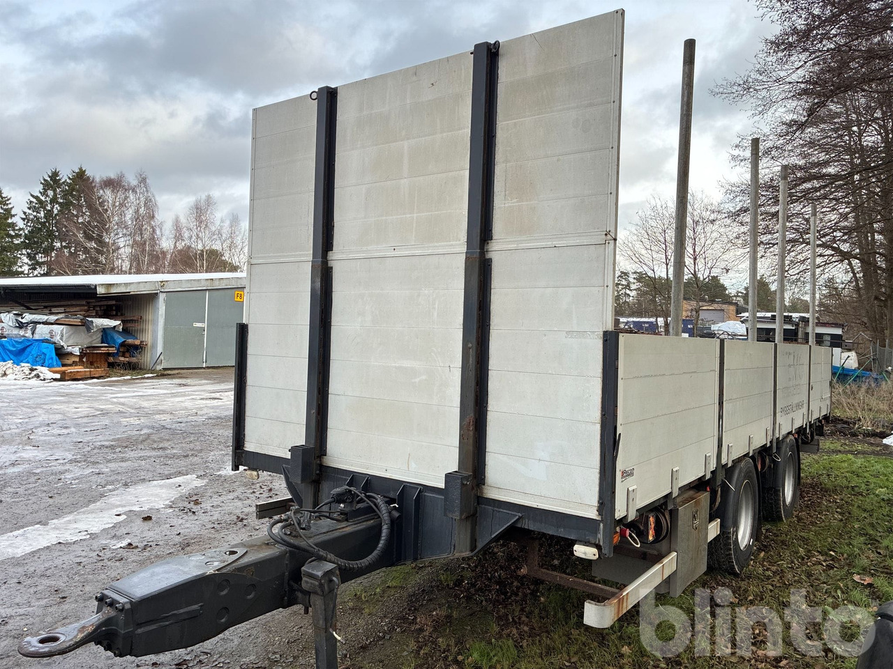 MJÖLBYSLÄPET K2 F 70 - Dropside/ Flatbed trailer: picture 1 MJÖLBYSLÄPET K2 F 70 - Dropside/ Flatbed trailer: picture 1