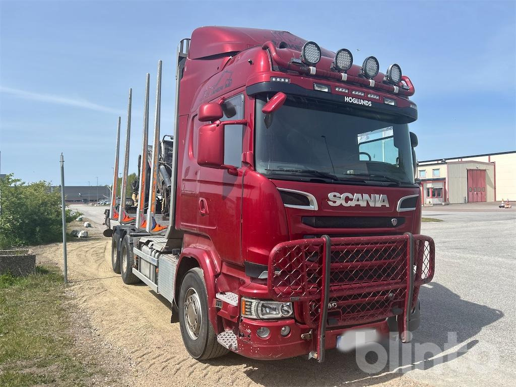 SCANIA R580 - Jonsered 1080 79R - Timber truck: picture 4 SCANIA R580 - Jonsered 1080 79R - Timber truck: picture 4