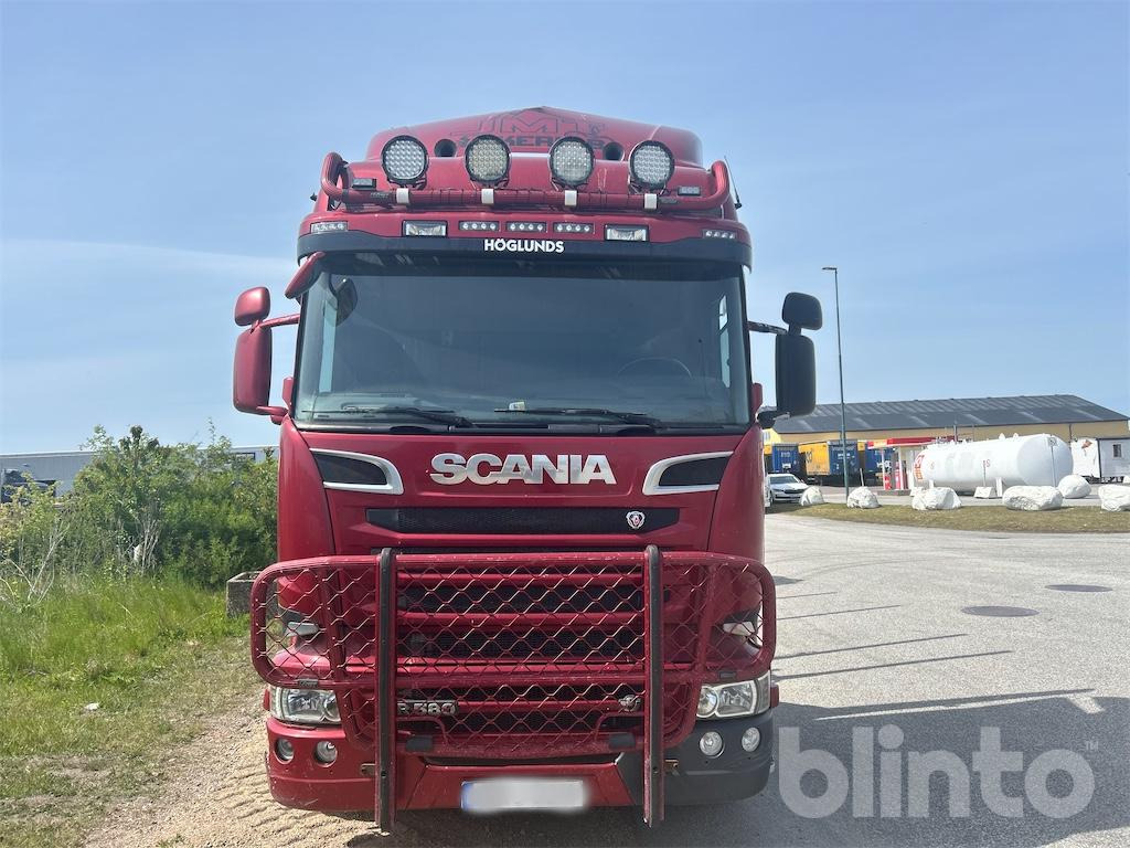 SCANIA R580 - Jonsered 1080 79R - Timber truck: picture 3 SCANIA R580 - Jonsered 1080 79R - Timber truck: picture 3