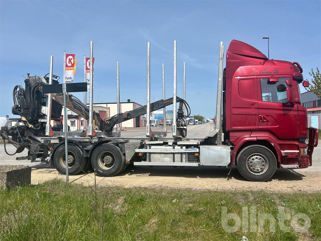 SCANIA R580 - Jonsered 1080 79R - Timber truck: picture 5 SCANIA R580 - Jonsered 1080 79R - Timber truck: picture 5