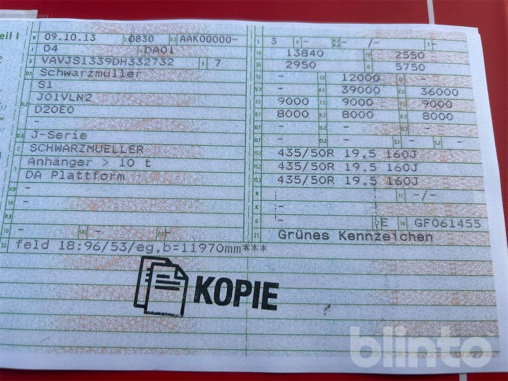 Schwarzmüller S1 (2013) - Dropside/ Flatbed semi-trailer: picture 5 Schwarzmüller S1 (2013) - Dropside/ Flatbed semi-trailer: picture 5