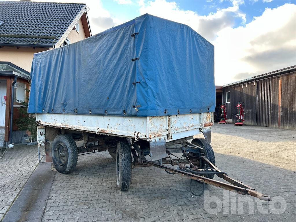 VEB THK 5 Pritsche (1980) - Closed box trailer: picture 2 VEB THK 5 Pritsche (1980) - Closed box trailer: picture 2