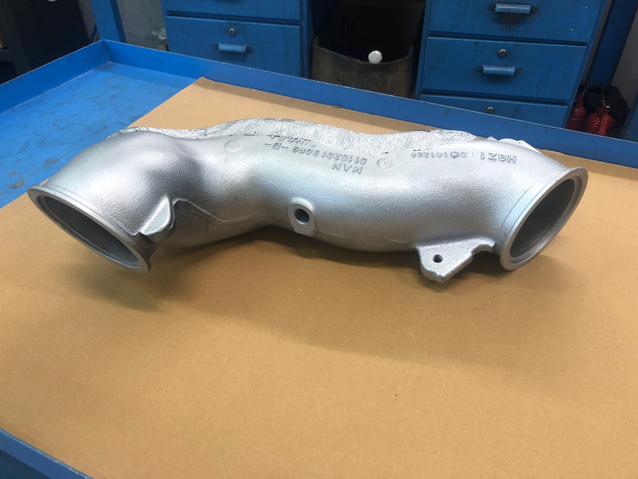 GOMITO SCARICO MAN 51152015301 - Exhaust pipe for Truck: picture 2 GOMITO SCARICO MAN 51152015301 - Exhaust pipe for Truck: picture 2