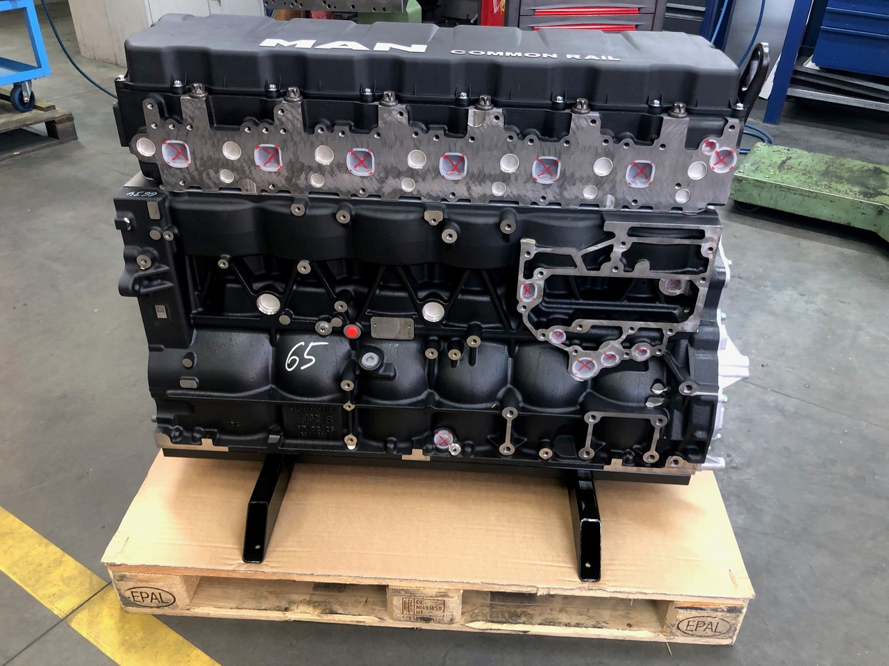 MOTORE ALLEGGERITO MAN D2676LF51 / D2676 LF51 - D2676LF52 / D2676 LF52 - D2676LF53 / D2676 LF53 (camion) - Engine for Truck: picture 4 MOTORE ALLEGGERITO MAN D2676LF51 / D2676 LF51 - D2676LF52 / D2676 LF52 - D2676LF53 / D2676 LF53 (camion) - Engine for Truck: picture 4