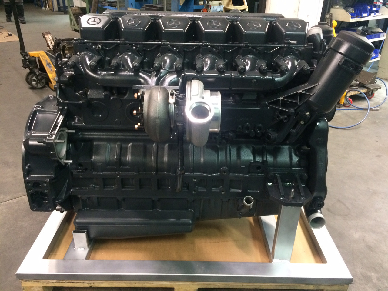 Engine MOTORE MERCEDES OM457LA - VAR. 457.944 - EURO 3 - COMPLETO: picture 8