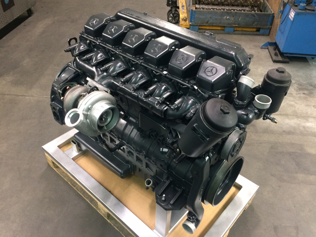 Engine MOTORE MERCEDES OM457LA - VAR. 457.944 - EURO 3 - COMPLETO: picture 9