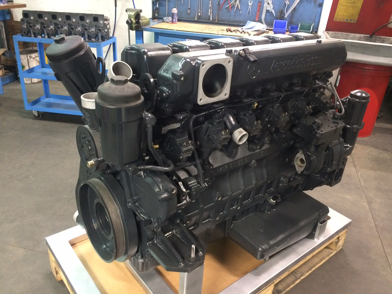 Engine MOTORE MERCEDES OM457LA - VAR. 457.944 - EURO 3 - COMPLETO: picture 11
