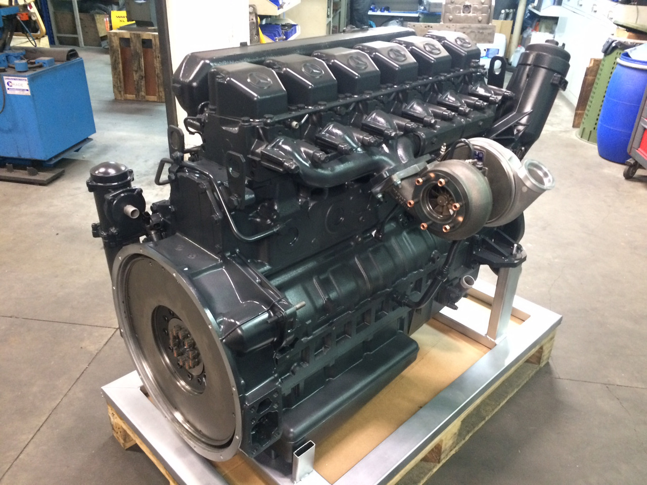 Engine MOTORE MERCEDES OM457LA - VAR. 457.944 - EURO 3 - COMPLETO: picture 7