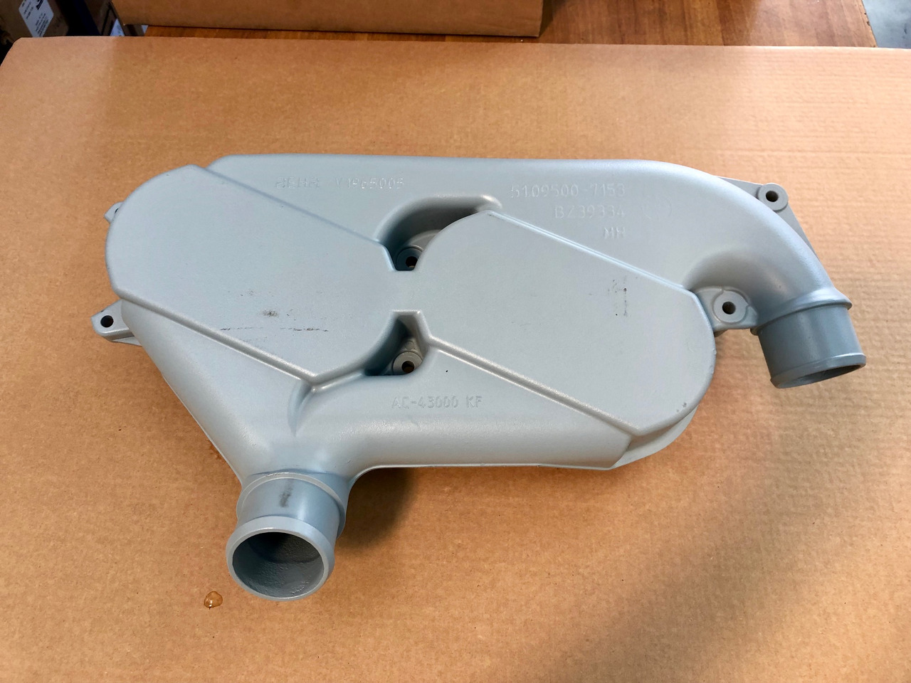 RADIATORE ARIA COMBURENTE - MOTORI MAN D0836LOH - Common Rail - EURO 6 - Cooling system for Truck: picture 5 RADIATORE ARIA COMBURENTE - MOTORI MAN D0836LOH - Common Rail - EURO 6 - Cooling system for Truck: picture 5