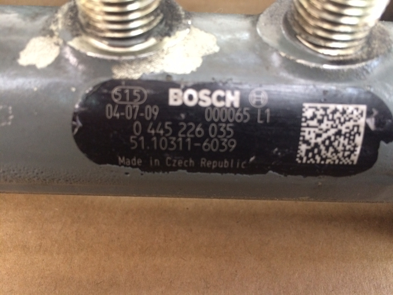 Fuel processing/ Fuel delivery TUBO PRESSIONE COMMON RAIL MAN 51103116039: picture 6