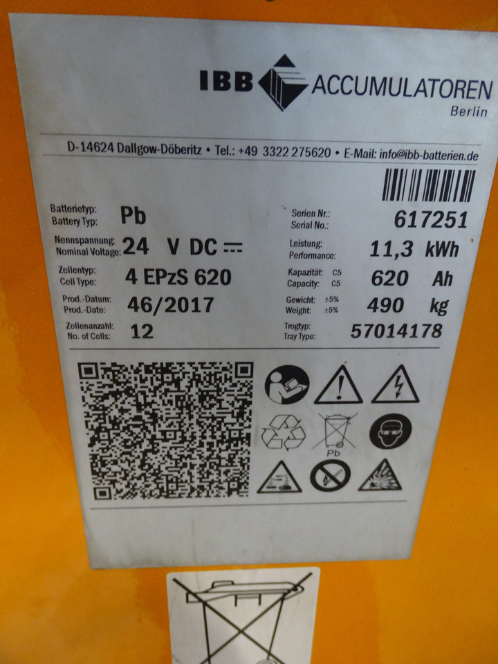 Still EK-X790 - Order picker: picture 5 Still EK-X790 - Order picker: picture 5