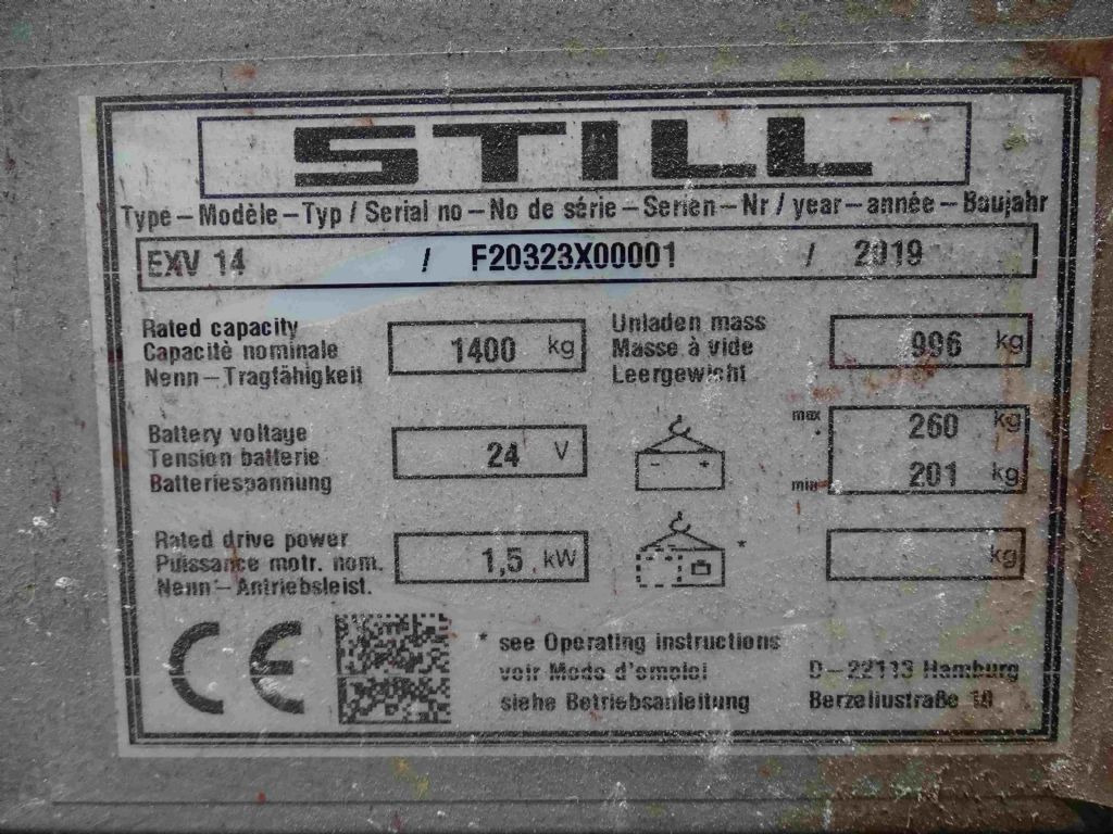 Still EXV14 - Stacker: picture 5 Still EXV14 - Stacker: picture 5