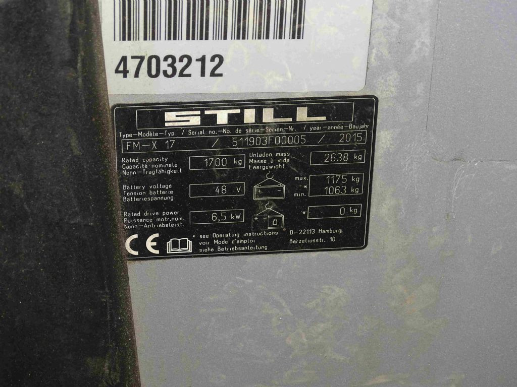 Still FM-X17 - Reach truck: picture 5 Still FM-X17 - Reach truck: picture 5