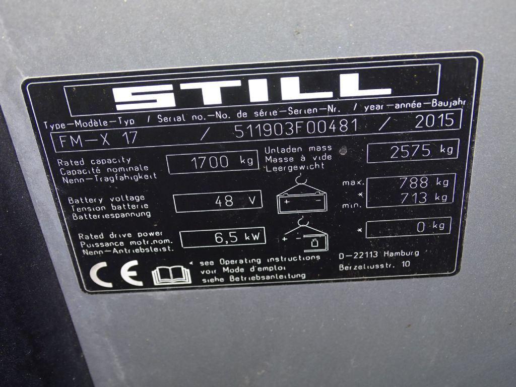 Still FM-X17 - Reach truck: picture 5 Still FM-X17 - Reach truck: picture 5