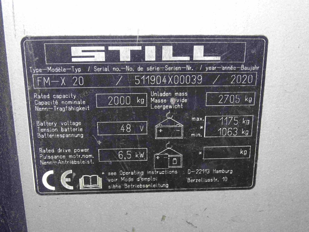 Still FM-X20 - Reach truck: picture 4 Still FM-X20 - Reach truck: picture 4