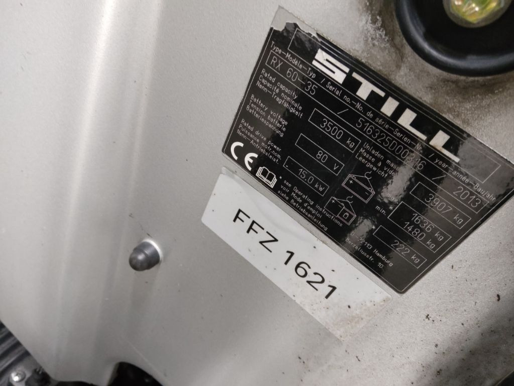 Still RX60-35 - Electric forklift: picture 5 Still RX60-35 - Electric forklift: picture 5