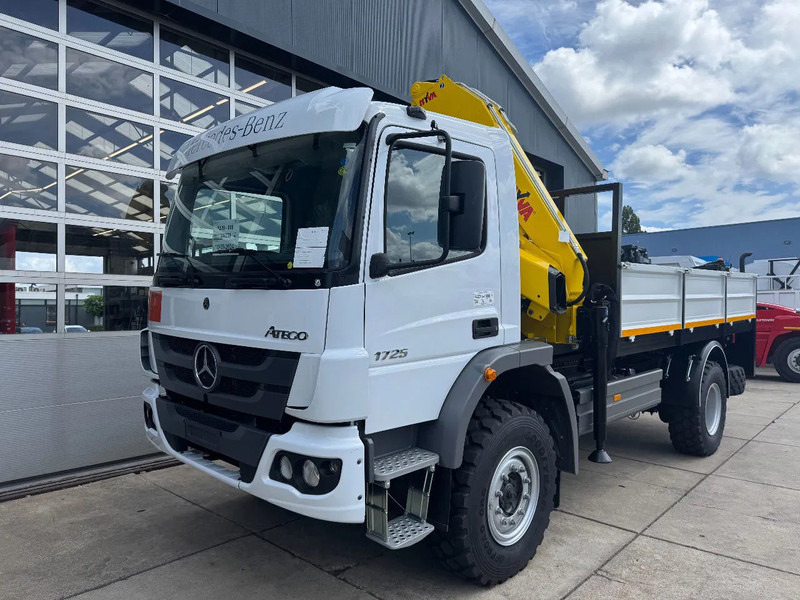 Mercedes-Benz Atego Atego 1725 4x4 Flatbed with Hyva HB120 Crane - Crane truck: picture 3 Mercedes-Benz Atego Atego 1725 4x4 Flatbed with Hyva HB120 Crane - Crane truck: picture 3