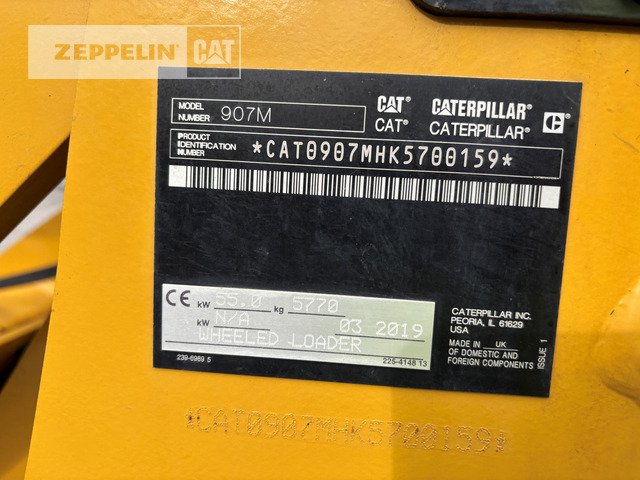 Cat 907M - Wheel loader: picture 5 Cat 907M - Wheel loader: picture 5