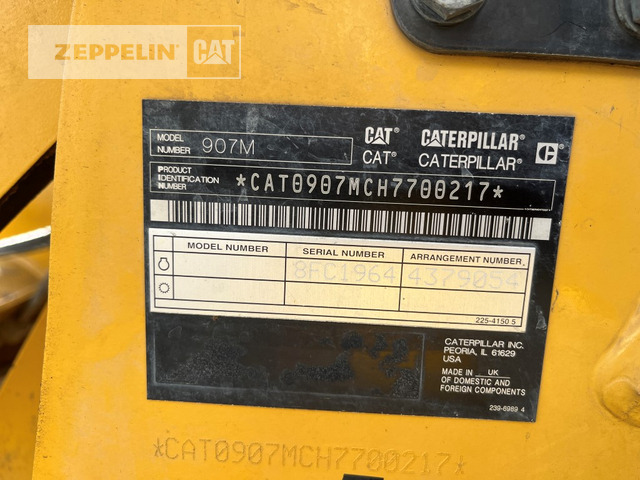 Cat 907M - Wheel loader: picture 5 Cat 907M - Wheel loader: picture 5