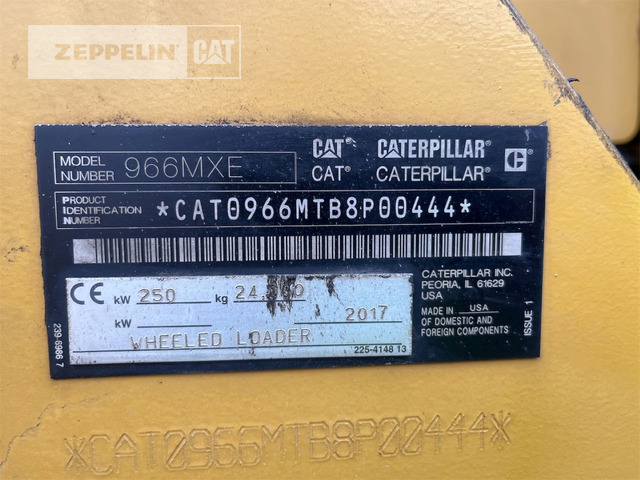 Cat 966MXE - Wheel loader: picture 2 Cat 966MXE - Wheel loader: picture 2