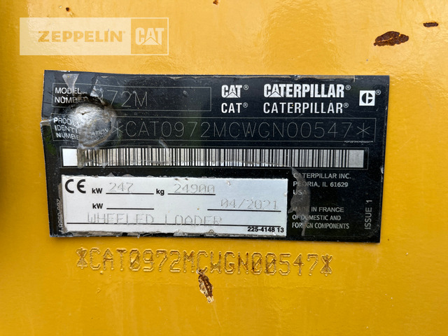 Cat 972M - Wheel loader: picture 2 Cat 972M - Wheel loader: picture 2