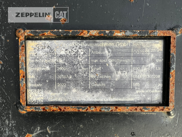 Wheel excavator Cat M317-07A: picture 9