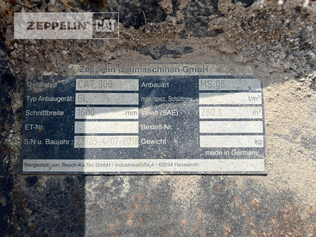 HENLE GL1600mm MS08 - Excavator bucket: picture 3 HENLE GL1600mm MS08 - Excavator bucket: picture 3