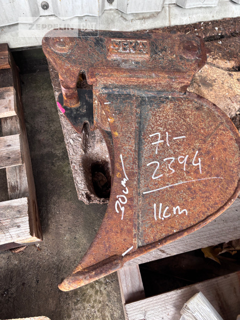 Komponenten TL110mm,MS01,Kabellö - Bucket for Construction machinery: picture 2 Komponenten TL110mm,MS01,Kabellö - Bucket for Construction machinery: picture 2