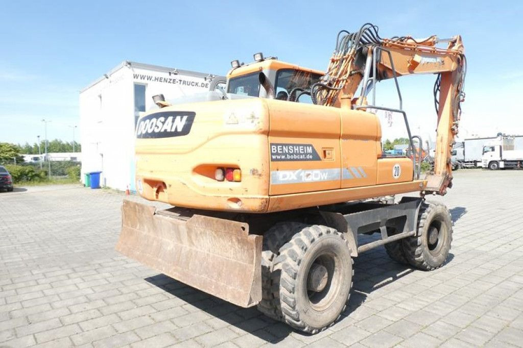 Doosan Mobilbagger DX 160 Mobilbagger - Wheel excavator: picture 3 Doosan Mobilbagger DX 160 Mobilbagger - Wheel excavator: picture 3