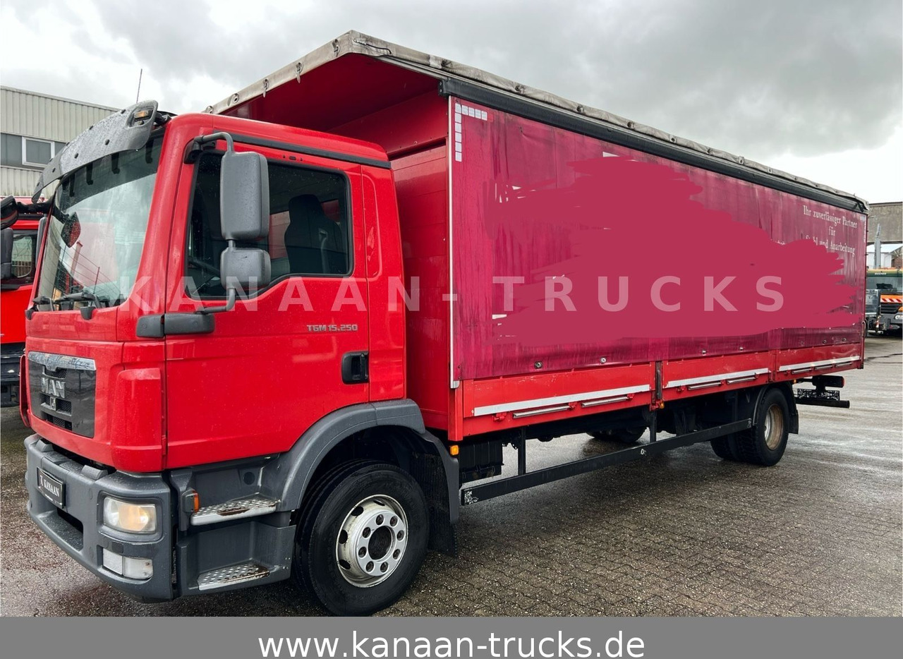 MAN TGM 15.250 Spezial Aufbau Langmaterial 7,5m - Curtainsider truck: picture 2 MAN TGM 15.250 Spezial Aufbau Langmaterial 7,5m - Curtainsider truck: picture 2