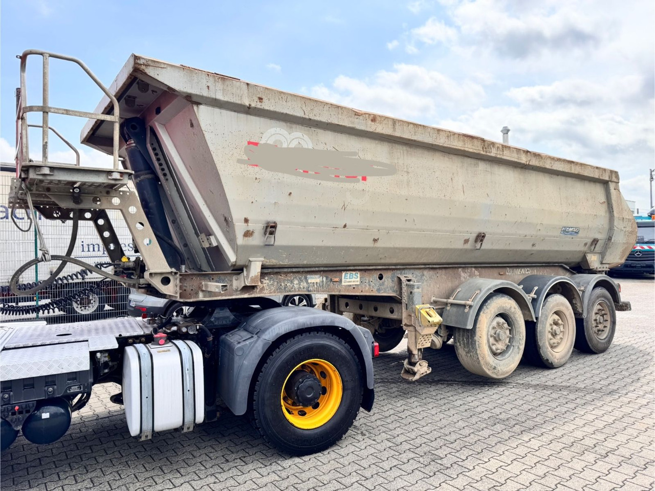 Menci SA700R Kipper Mulde 27m³ Lift Stahl 3 Stück - Tipper semi-trailer: picture 3 Menci SA700R Kipper Mulde 27m³ Lift Stahl 3 Stück - Tipper semi-trailer: picture 3