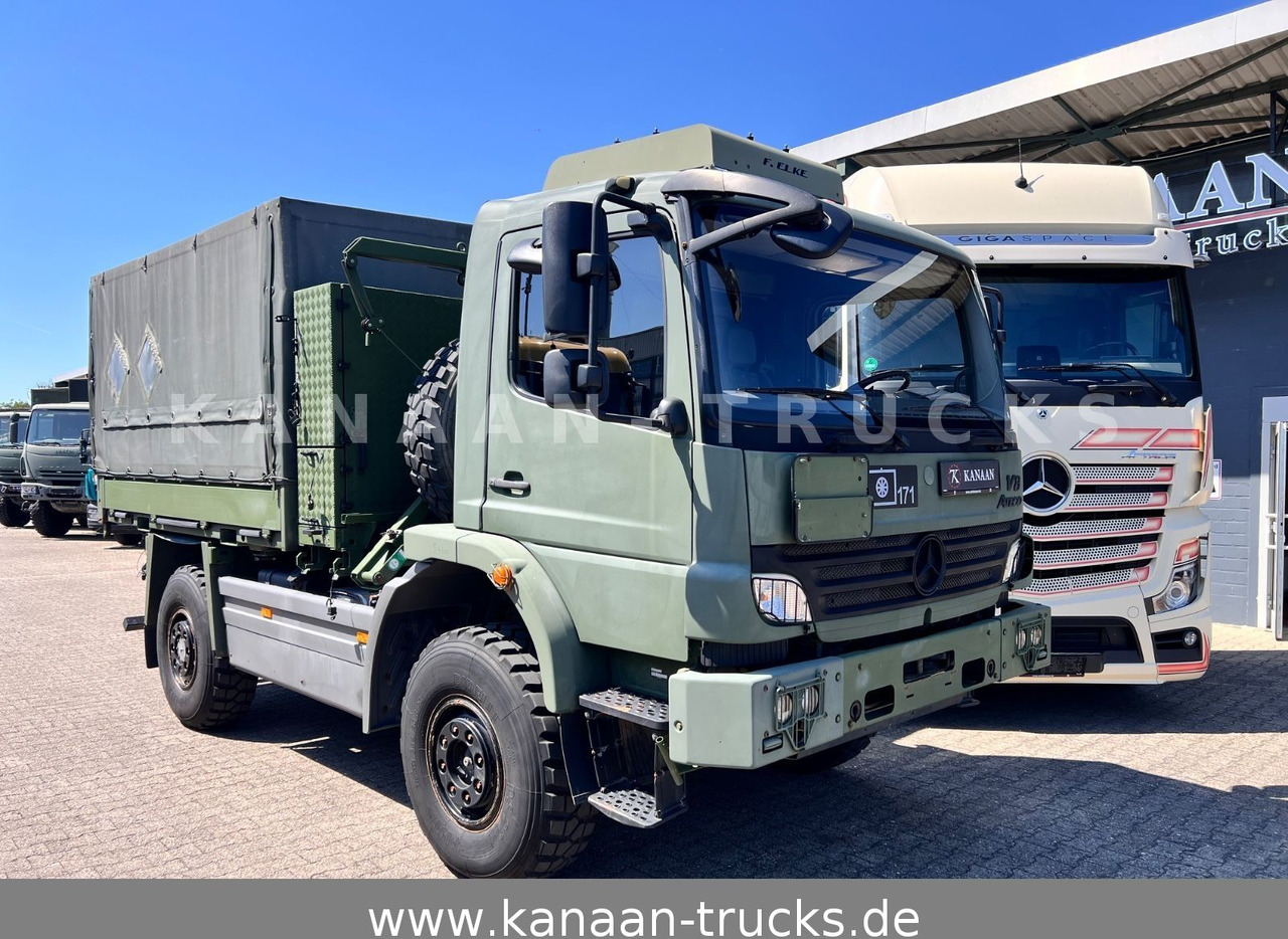 Mercedes-Benz 1018 Atego 4x4 Allrad Miltär Camper Expedition - Container transporter/ Swap body truck: picture 2 Mercedes-Benz 1018 Atego 4x4 Allrad Miltär Camper Expedition - Container transporter/ Swap body truck: picture 2
